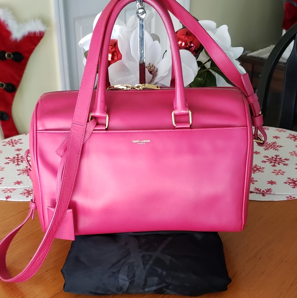 💋💖authentic ysl duffle bag two way  bag